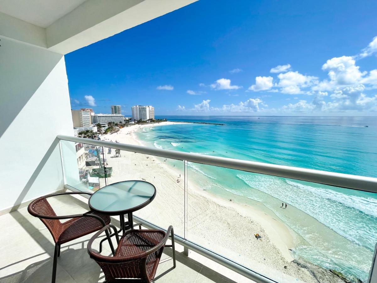 Luxury Caribbean Condos By Salvia Cancun Beachfront Экстерьер фото