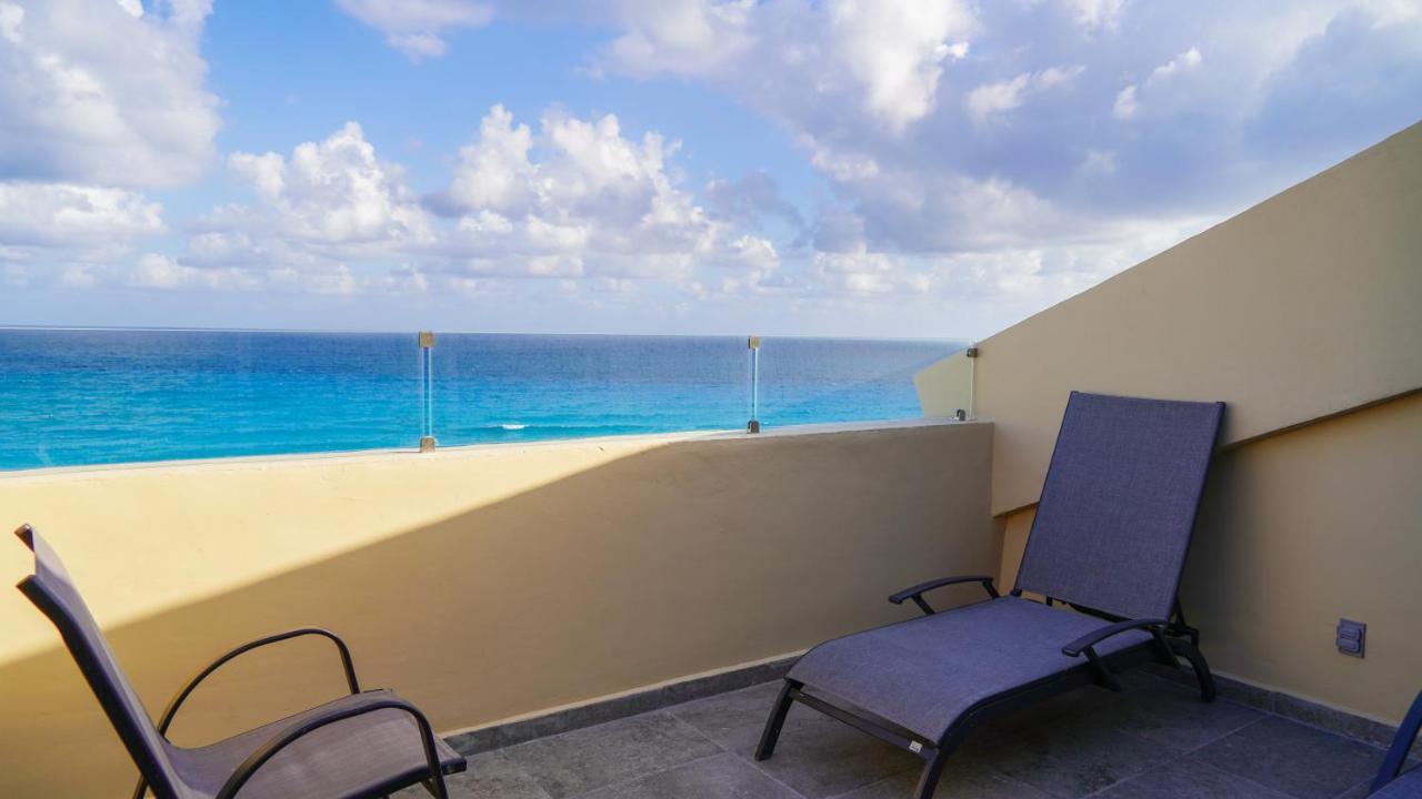 Luxury Caribbean Condos By Salvia Cancun Beachfront Экстерьер фото